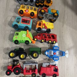 Fisher Price Little People Trucks And Others 