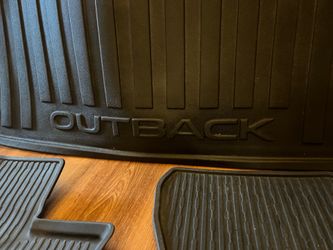 Subaru rain/snow floor mats