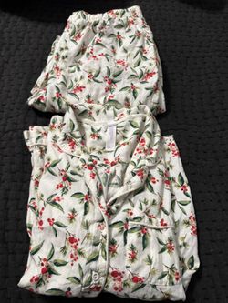 Women’s Christmas Floral Pajama Set 