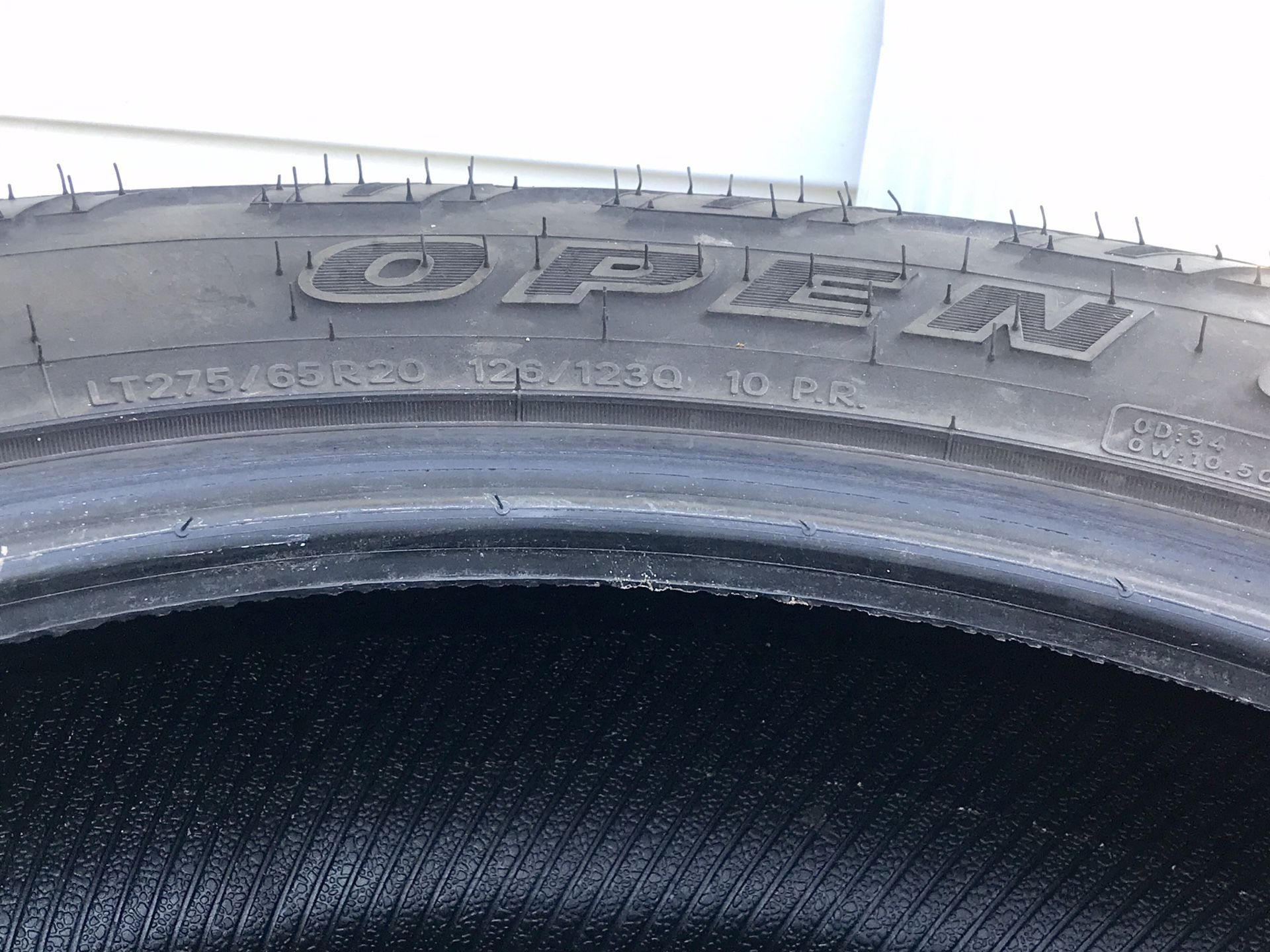 Toyo C/T Open Country tires