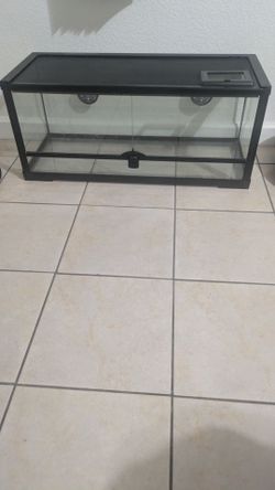 Thrive Open Front Desert Reptile Terrarium Essentials Kit - 20 Gallon - 30x12x12