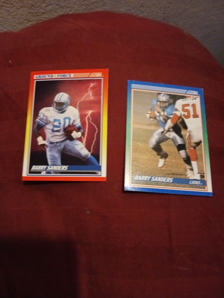 1990 Barry Sanders Rookie cards 20 ,325.