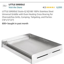 New in Box -Stainless Steel Griddle 