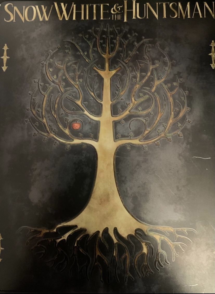 SNOW WHITE & The HUNTSMAN STEELBOOK Case (Blu-Ray + DVD + Digital-2012)