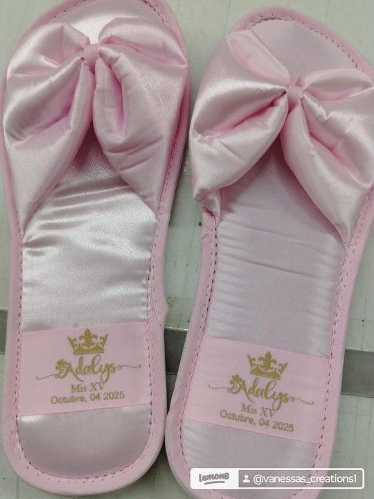 15ñera /Wedding Pantunflas available in these 2 new colors!!