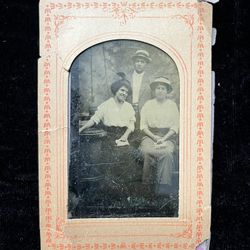 Antique 1800s Tintype Portrait Picture 