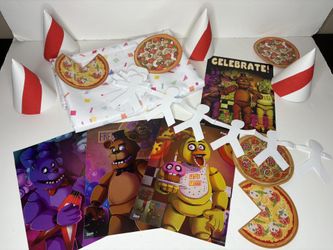 Five Nights At Freddy's Party Room Decorations