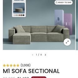 Large Modular Sectional Local Delivery 🚚 💨