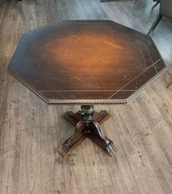 Antique octagonal occasion table
