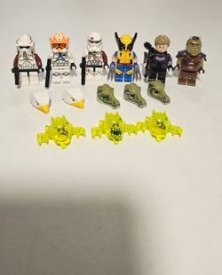 Lego minifigure lot
