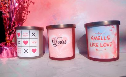 Valentine's Day Candles
