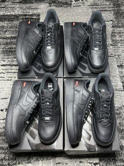 Nike Air Force 1 Supreme Black