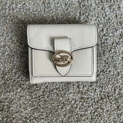 Coach Georgie Small Wallet - Chalk