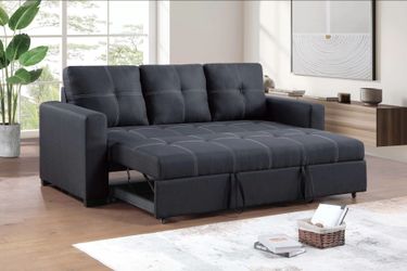 Brand New Black Adjustable Sofa Sleeper