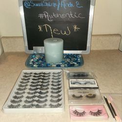LASHES BUNDLE: (24) Pair Total,  BNIB