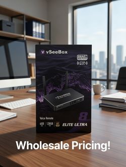 💥 vSeeBox Elite Ultra 📺 TV STREAMING BOX 💥