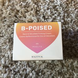 Maelys B-poised Neck And Décolleté Firming Cream