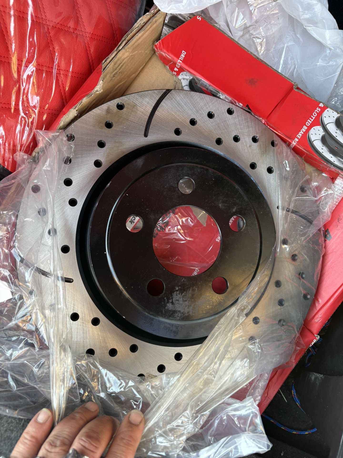 Drilled And Slotted Rotors