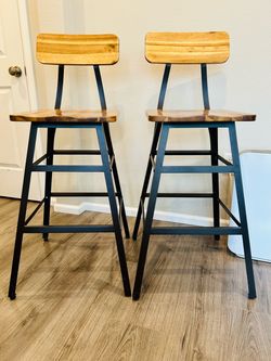 Bar Stools - Set of 2