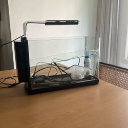 Aquarium w/ Fresh Water Starter Kit