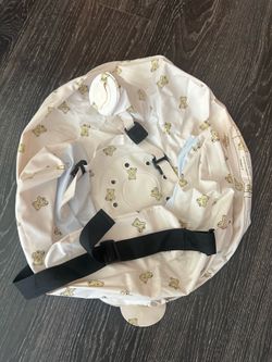 Inflatable sit up baby seat