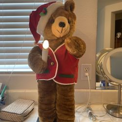 vintage Christmas bear