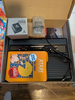 Atari 2600 with pacman