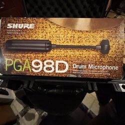 Shure PGA 98D  Microphones 