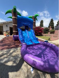 Tropical water Slide🏠 jumper