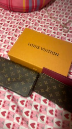 Real Lv cross body purse