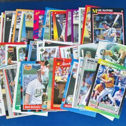 Mark McGwire Baseball Card Lot 