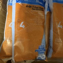 16 Bags Of Shock Salt Water 