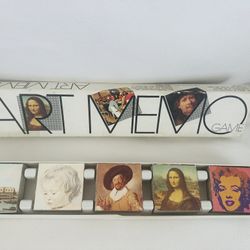 Vintage Piatnik Art Memory Card Game Famous Paintings