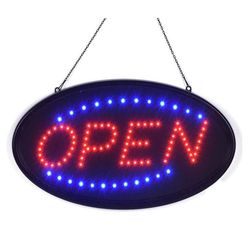 Open Sign Neon Display 