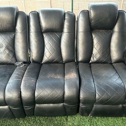 Sofas , Couches , Black Love Seats 