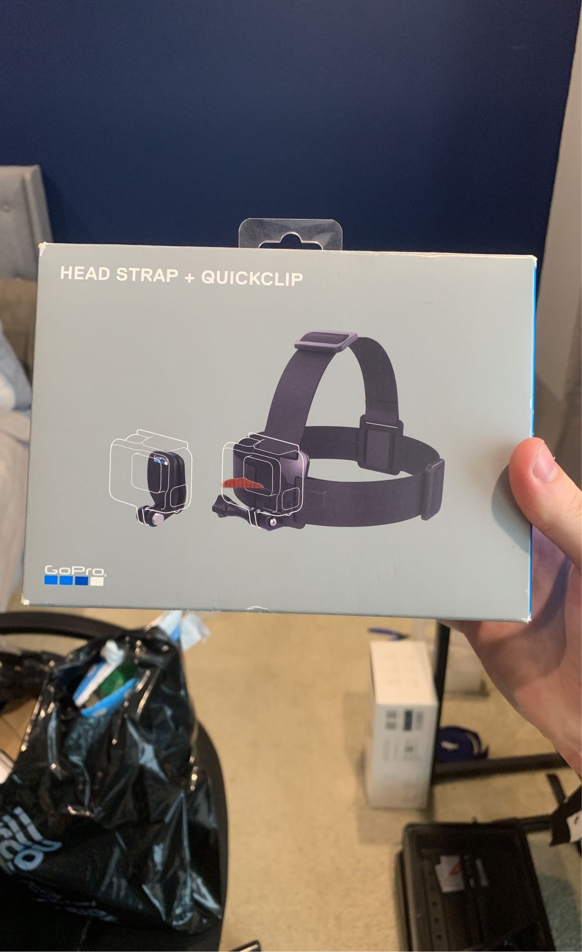 GoPro Headstrap + Quickclip Unopened