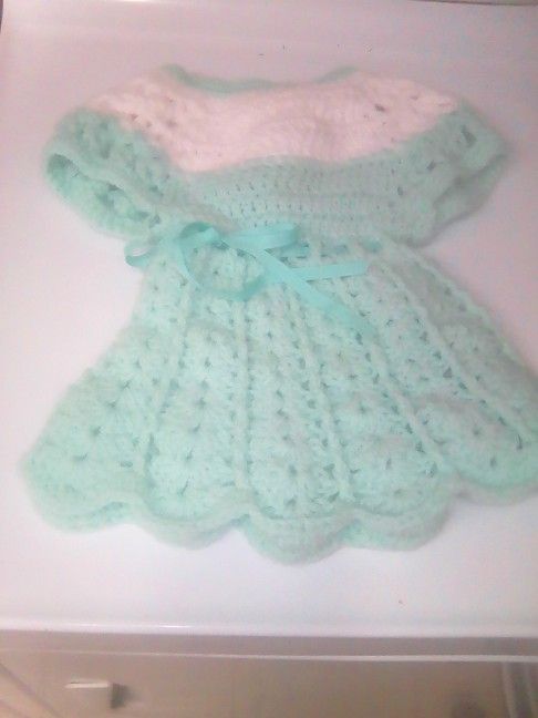 Crochet Girls Dress