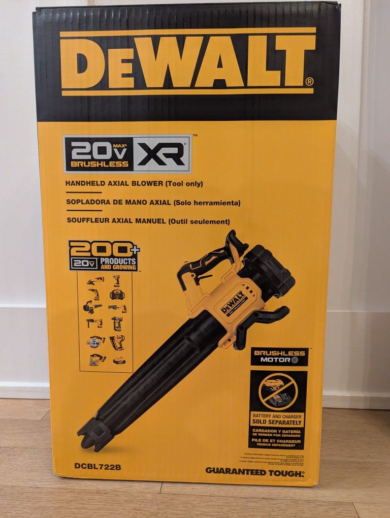New Dewalt 20v Max XR Leaf Blower