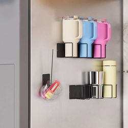 Magnetic Tumbler and Cup Organizer Set