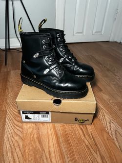 Dr. Martens 1460 Bex Stud Boots Black