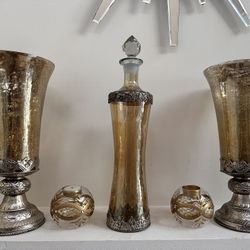 Elegant Decorative Glass Pieces