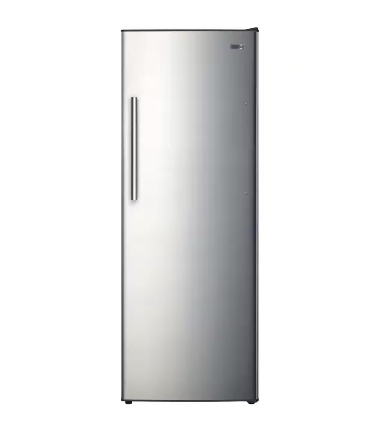 24 in. 11 cu. ft. Convertible Auto Defrost Garage Ready Upright Freezer/Refrigerator in Stainless Steel, Energy Star