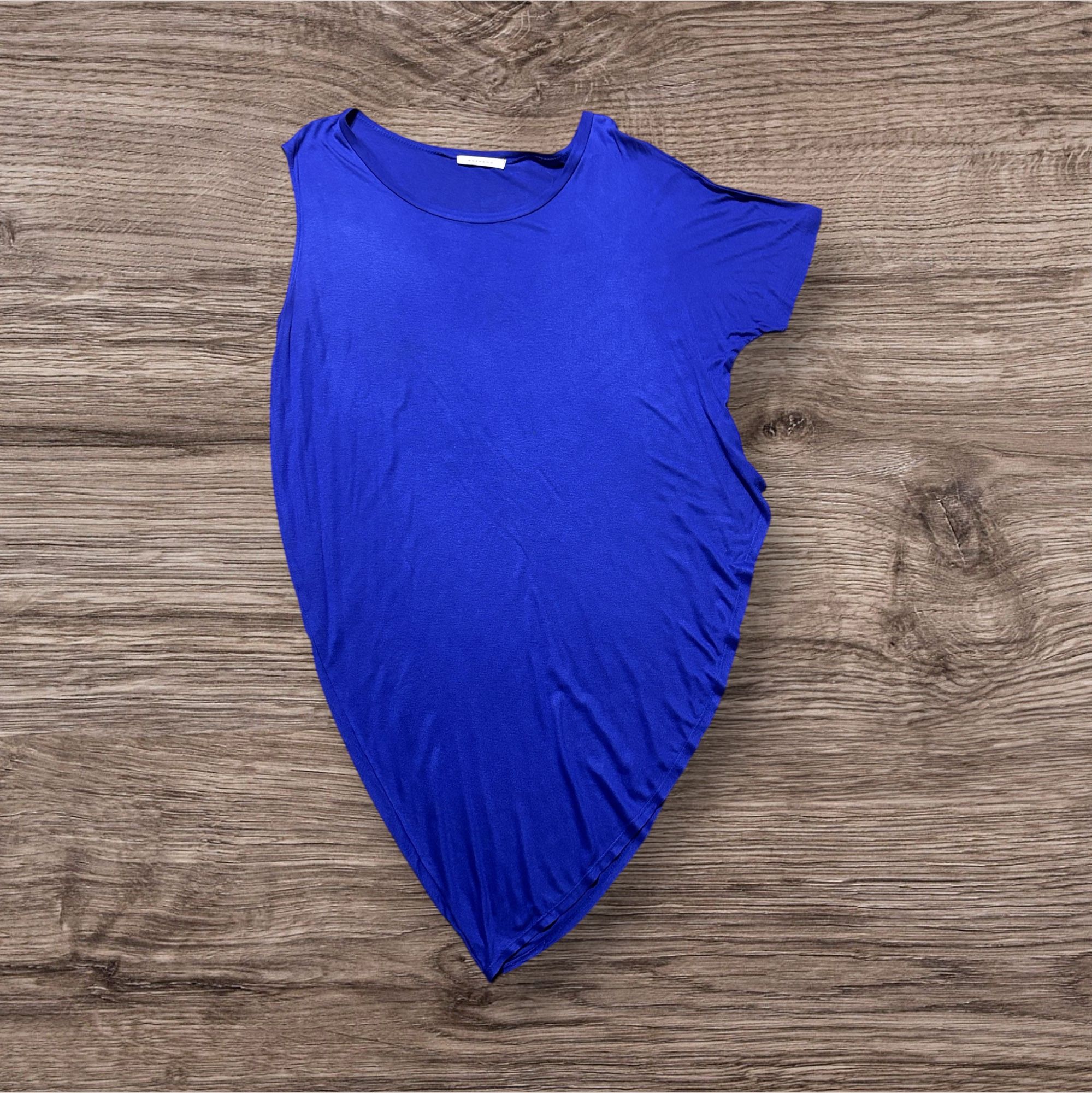 Blue Weekend asymmetric tunic