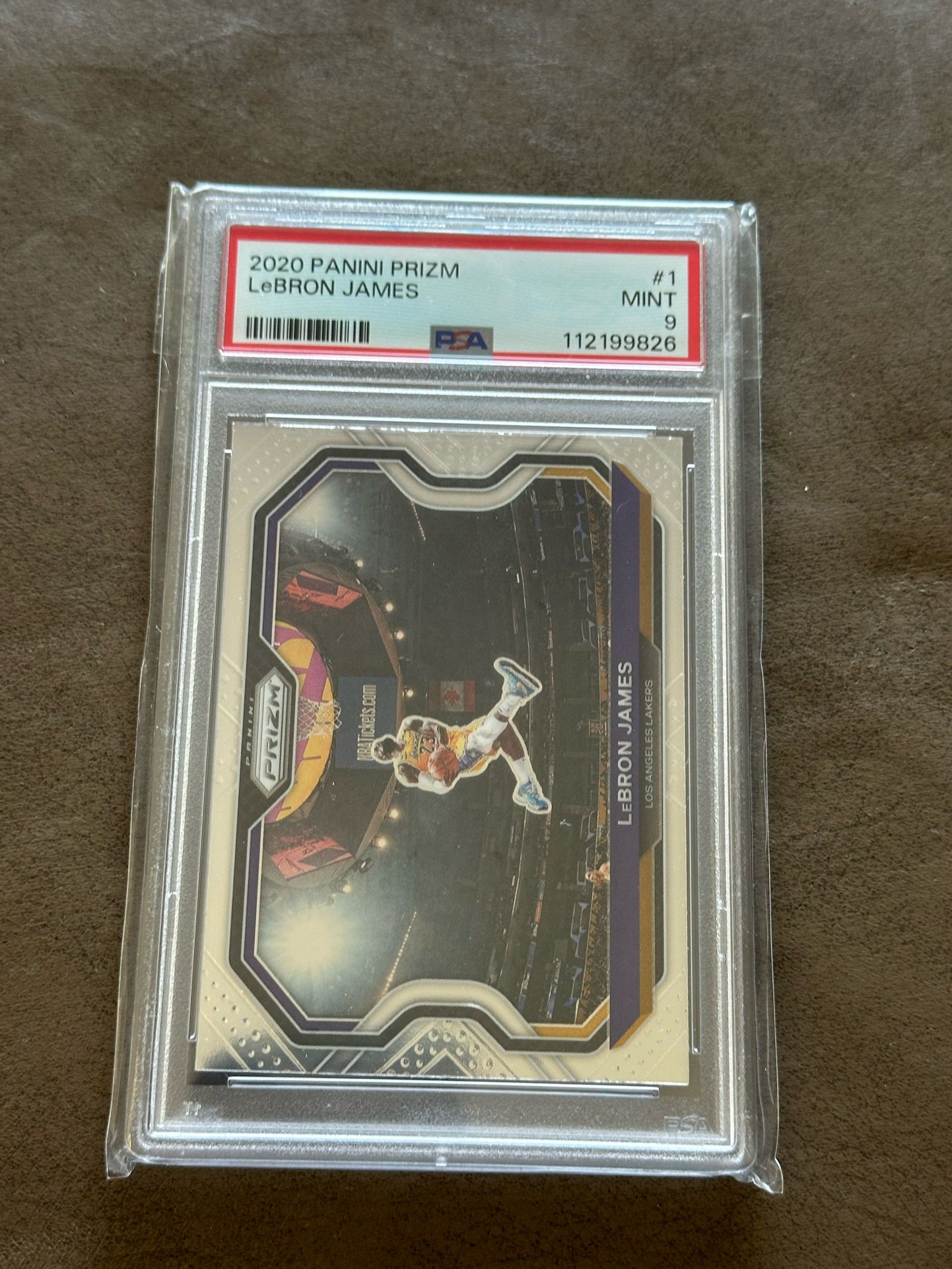 LeBron James Prizm Psa 9