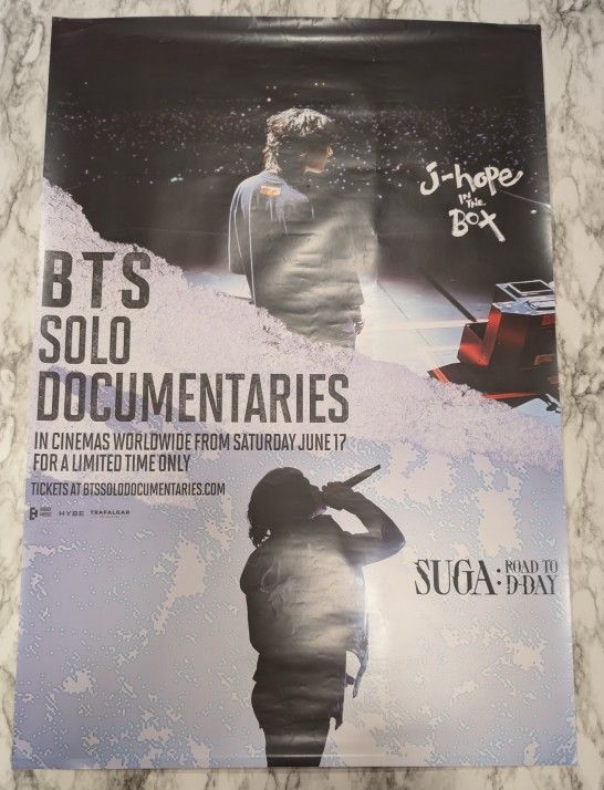 40" X 20" BTS K-pop Poster
