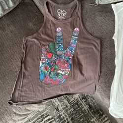 Chaser Brand burnout T Shirt