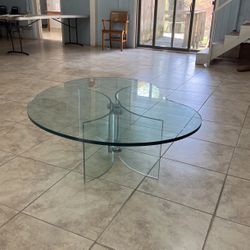 Glass Coffee Table 