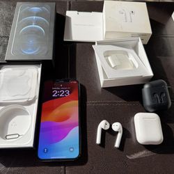 iPhone 12 Pro 128gb + Apple AirPods