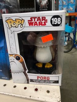 Funko Pop Star Wars Porg #198 Vinyl Bobble-Head Figure