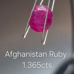 Afghanistan Ruby Or Afgani Ruby